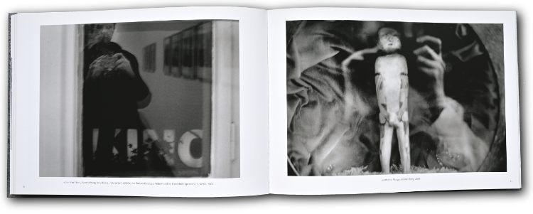 Künstlerbuch »Schatten und Spiegel – Selbstbildnisse 1976 bis 2020«, 30x21 cm, 204 Seiten, Hardcover, Selbstverlag © Friedhelm Denkeler 2021