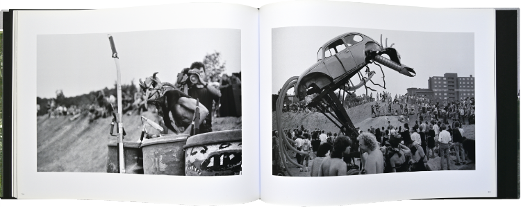 Künstlerbuch »Ein wilder Tag in Kreuzberg«, 42×30 cm, 68 Seiten, Hardcover, Selbstverlag © Friedhelm Denkeler 2015