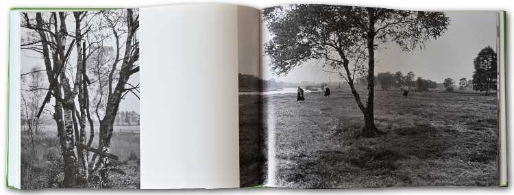 Künstlerbuch »Westfälische Landschaften«, 42×30 cm, 144 Seiten, © Friedhelm Denkeler 2022