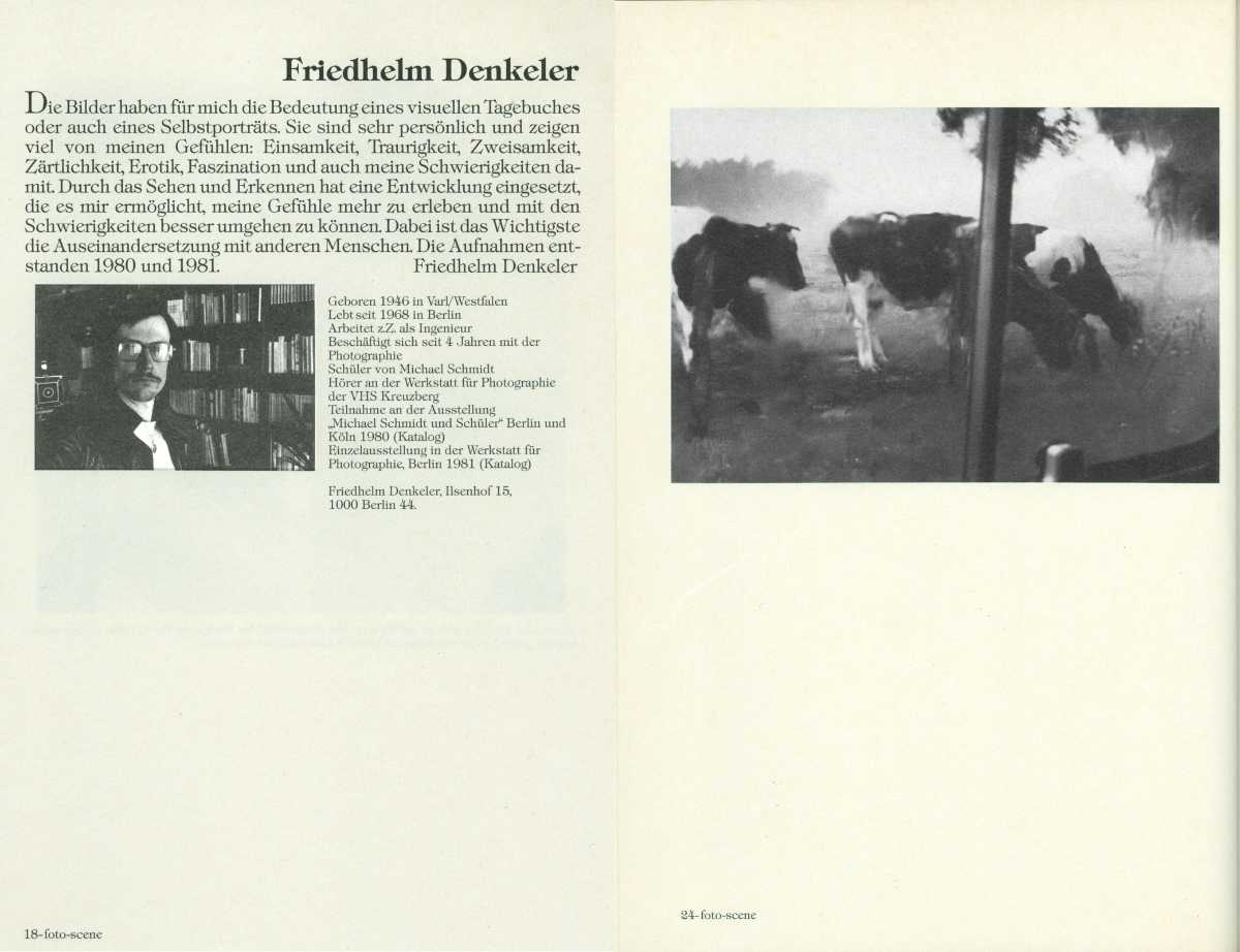 »foto-scene Magazin«, Nr. 3, März/April 1983, Verlag Peter Walz