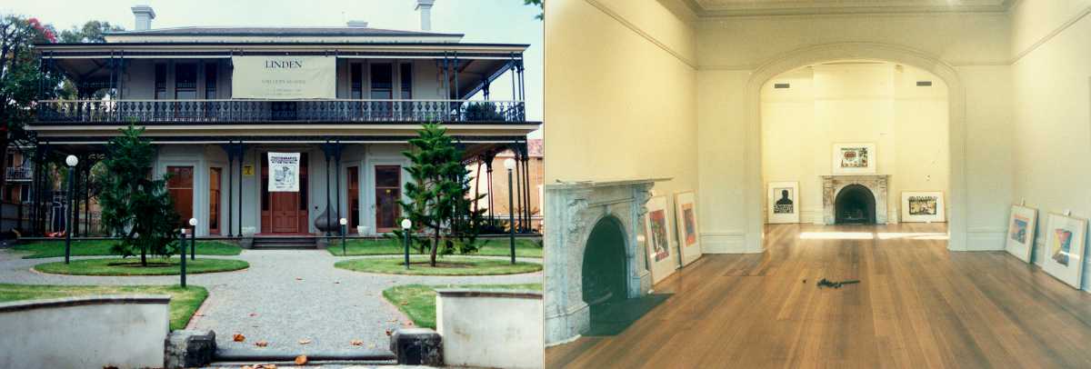 »Linden gallery«, Melbourne, 26 Acland Street St Kilda, 1988