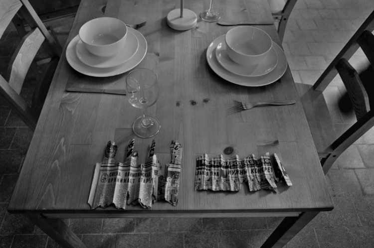 »Gedeckter Tisch«, Olympia-1936-Gelände, Elstal, Brandenburg, 2009