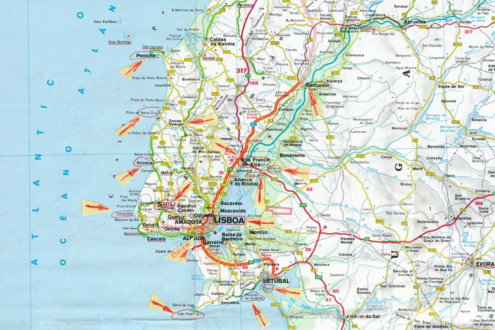 Besuchte Ort in Lissabon und Umgebung«, Portugal, 1986, Foto © Friedhelm Denkeler