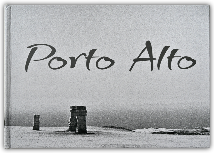 Cover des Künstlerbuches »Porto Alto«, Foto © Friedhelm Denkeler 1986